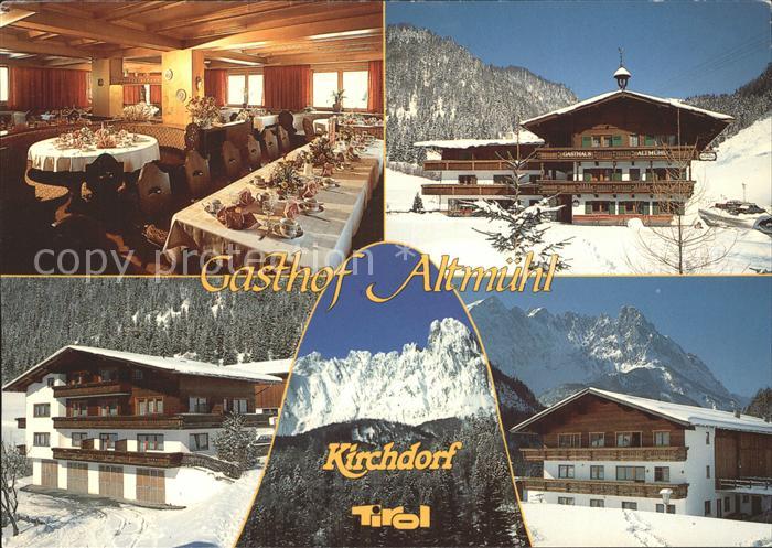 Kirchdorf Tirol Gasthof Altmuehl Gastraum