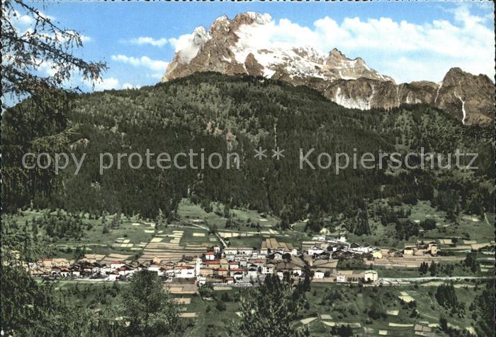 Venas di Cadore Panorama mit Monte Antelao