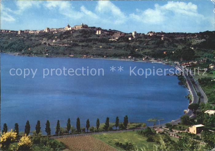 Castel Gandolfo Latium Il Lago e panorama