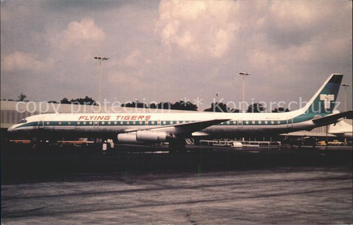 Flugzeuge Zivil Flying Tigers DC-8