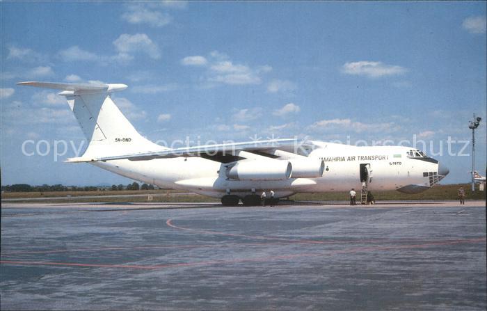 Flugzeuge Zivil Jamahiria Air Transport IL-76TD 5A DND