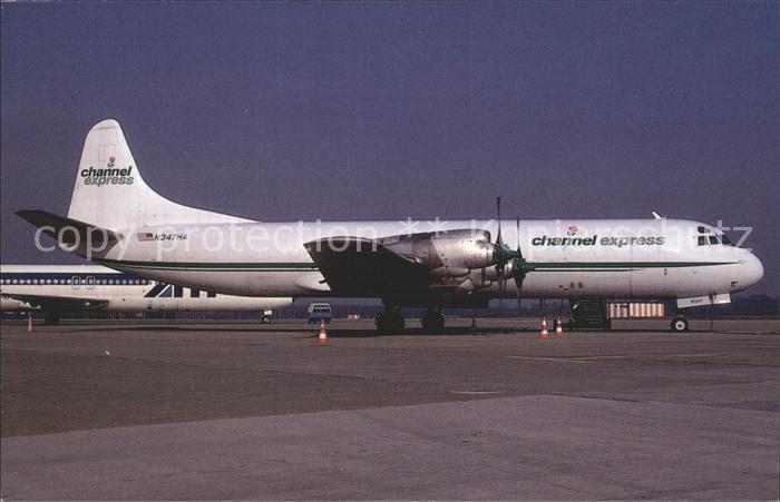 Flugzeuge Zivil Lockheed L. 188 CF Electra c/n 1075 N347HA Channel Express