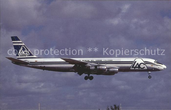 Flugzeuge Zivil Lac Colombia Douglas DC-8F-54 c/n 45768 HK-2632X
