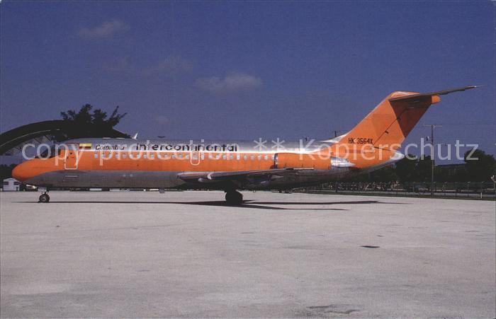Flugzeuge Zivil Douglas DC-9-15 c/n 47127 HK-3564X Intercontinental Colombia