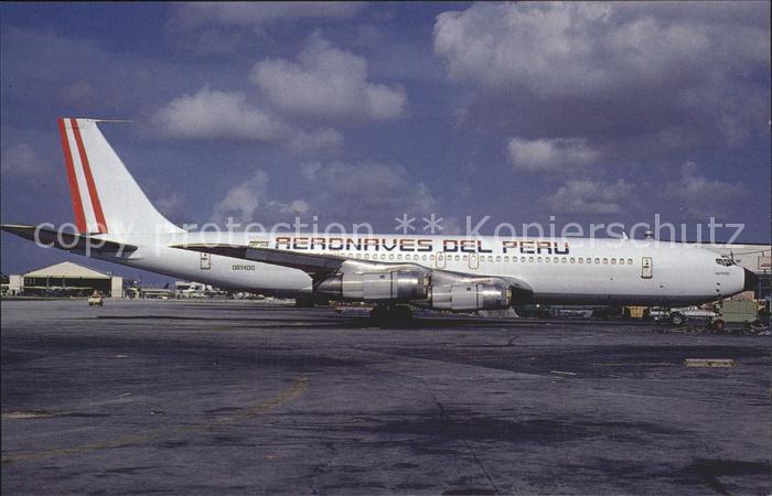 Flugzeuge Zivil Boeing 707-351C c/n 19434 OB-1400 Aeronaves del Peru