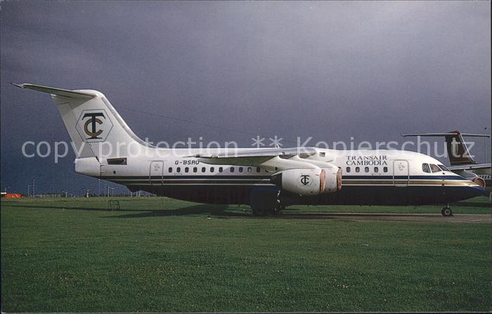 Flugzeuge Zivil Transair Cambodia BAe 146-200 c/n 2018