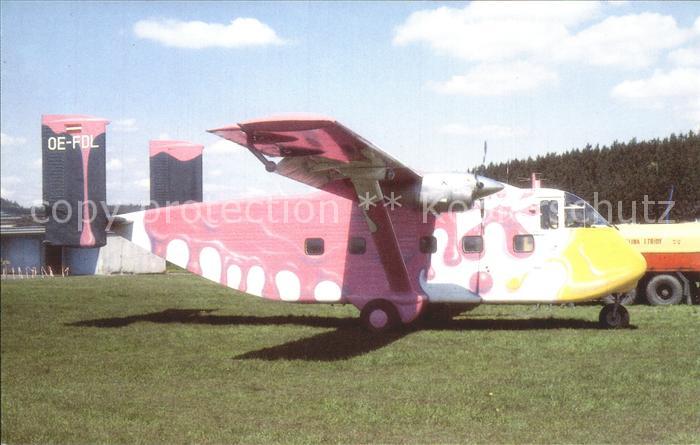 Flugzeuge Zivil Pink Air Services Shorts Skyvan 3 OE-FDL c/n SH. 1904