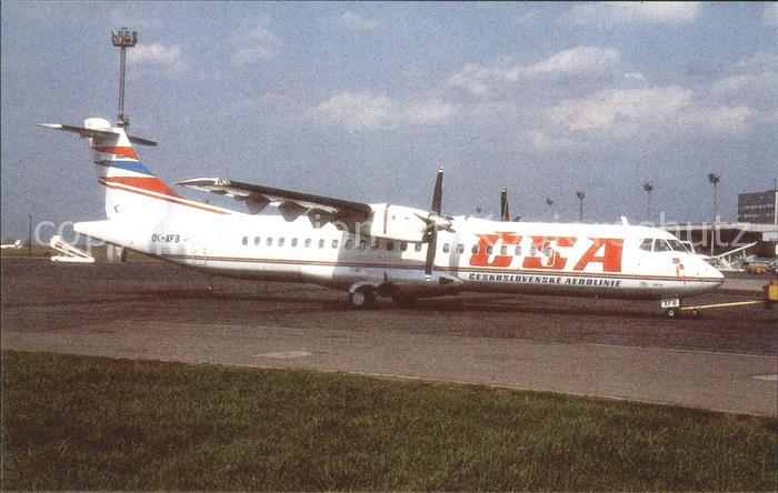 Flugzeuge Zivil CSA ATR-72 OK-XFB c/n 297