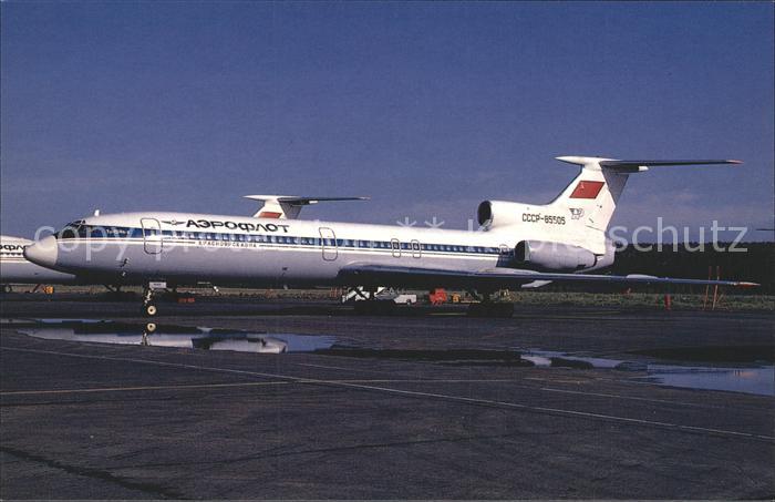 Flugzeuge Zivil Aeroflot Krasnojarsk Aero Tupolev Tu. 154B c/n 505 CCCP-85505