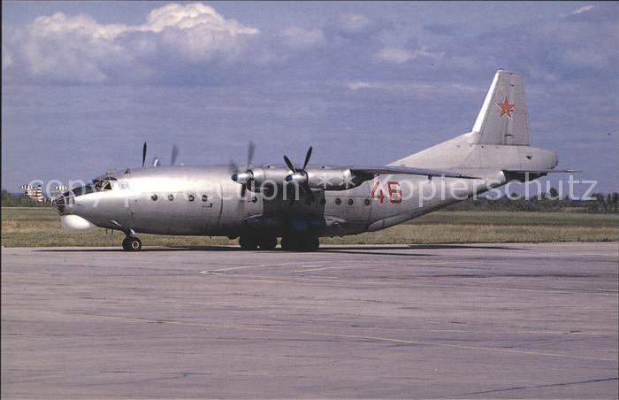 Flugzeuge Militaria Antonov AN 12ECM Cub-D c/n RED 46 Sovier Air Force