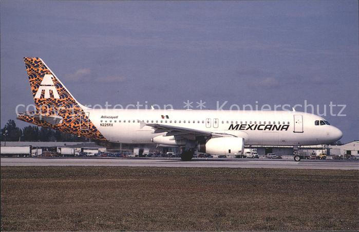 Flugzeuge Zivil Mexicana Airbus A. 320-231 c/n 225 N225RX