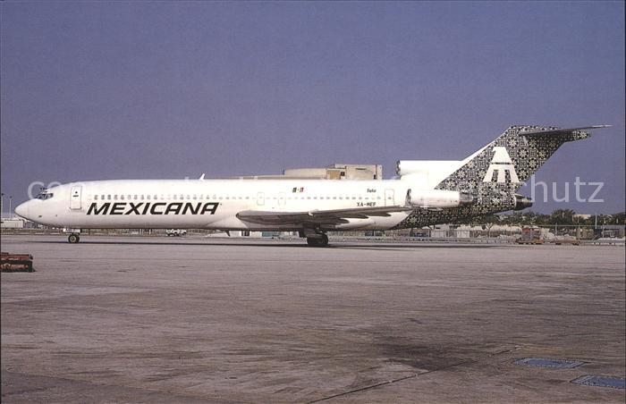 Flugzeuge Zivil Mexicana Boeing 727-264 Adv. c/n 22158 XA-MEF
