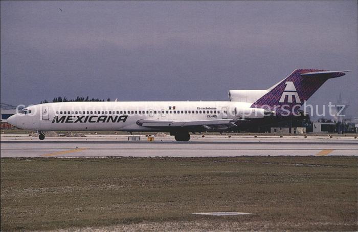 Flugzeuge Zivil Mexicana Boeing 727-264 Adv. c/n 22410 XA-MEI