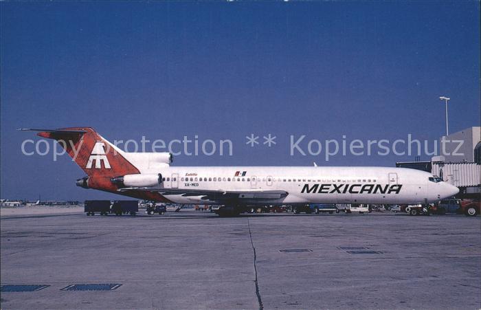 Flugzeuge Zivil Mexicana Boeing 727-264 Adv. c/n 22156 XA-MED