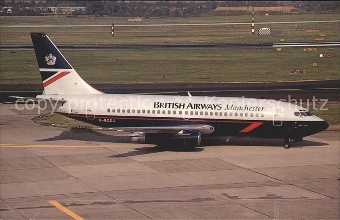 Flugzeuge Zivil British Airways Manchester Boeing 737-236 c/n 21799 G-BGDJ