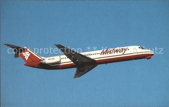 Flugzeuge Zivil Midway McDonnell Douglas DC-9-31 N931ML