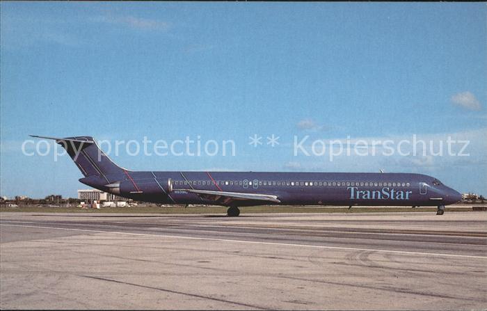Flugzeuge Zivil Transtar McDonnell Douglas DC-9-82 MD-8