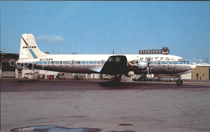 Flugzeuge Zivil United Douglas DC-6B N37588