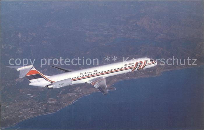 Flugzeuge Zivil McDonnell Douglas DC-9-80 N10027 c/n 48025 Austral-Argentina