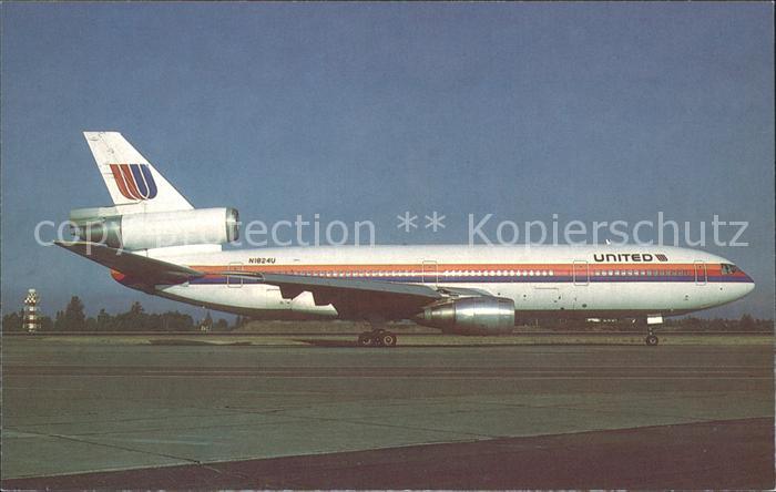 Flugzeuge Zivil United McDonnell Douglas DC-10-10 N1824