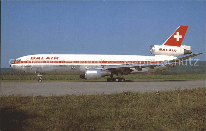 Flugzeuge Zivil Balair AG McDonnell Douglas DC-10-30 HB-IHK c/n 46998/267