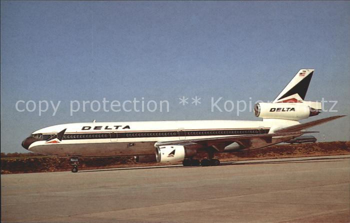 Flugzeuge Zivil Delta Airlines McD Douglas DC-10-10 N908WA c/n 46977