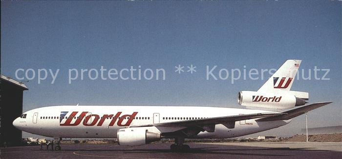Flugzeuge Zivil World McDonnell Douglas DC-10-10 N1826U S/N 46625