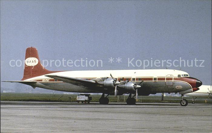 Flugzeuge Zivil British Island Airways Douglas DC-6 OO-PAT