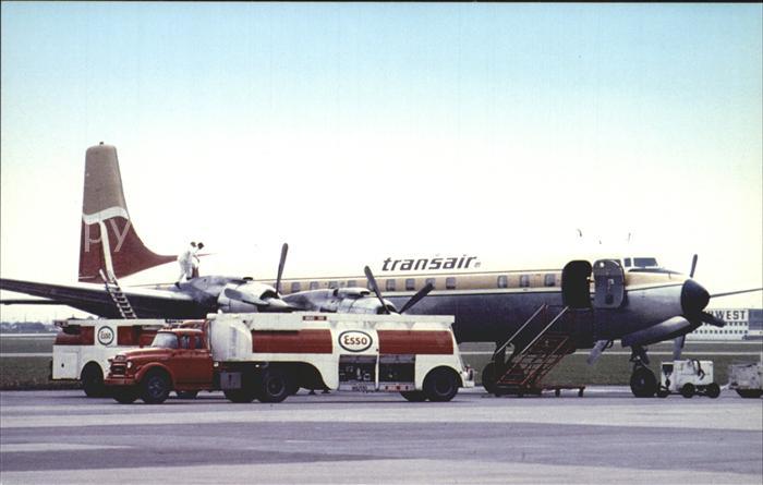 Flugzeuge Zivil Transair Douglas DC-7