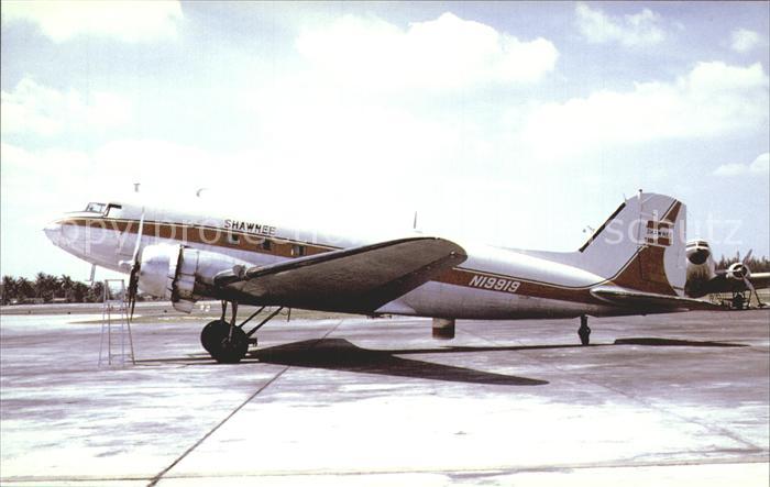 Flugzeuge Zivil Shawnee Airlines Douglas DC-3 N19919