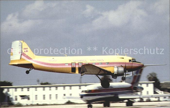 Flugzeuge Zivil Shawnee Airlines Douglas DC-3 N1301