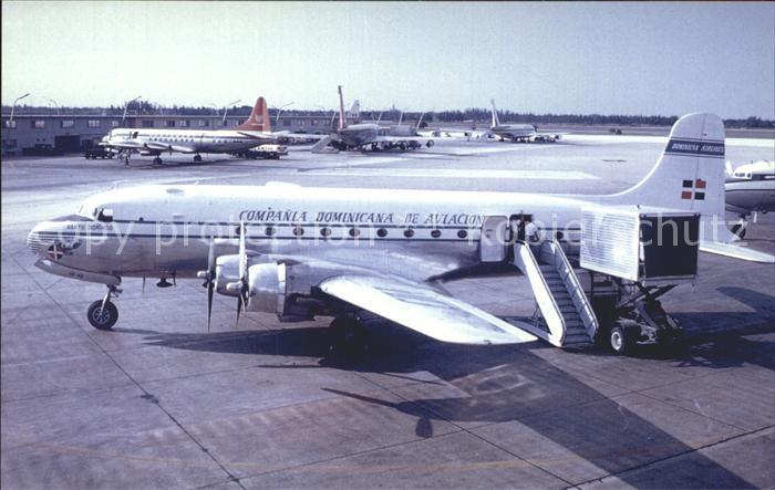 Flugzeuge Zivil Compania Dominicana De Aviacion Douglas DC-4 HI-42