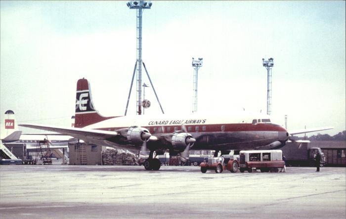 Flugzeuge Zivil Cunard Eagle Airways Douglas DC-6