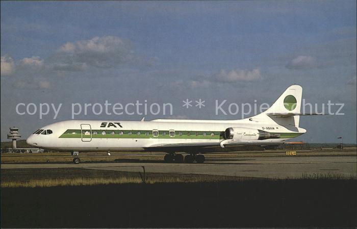 Flugzeuge Zivil SAT Aerospatiale Caravelle 10R D-ABAW c