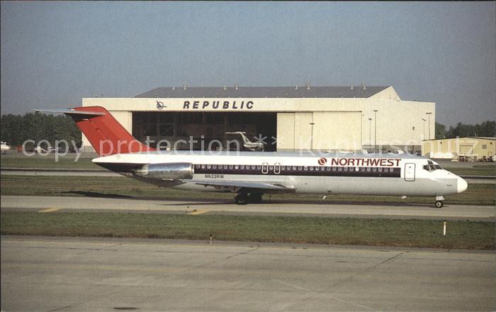 Flugzeuge Zivil Northwest Airlines McDonnell Douglas DC-9-31 N922RW c/n 47182