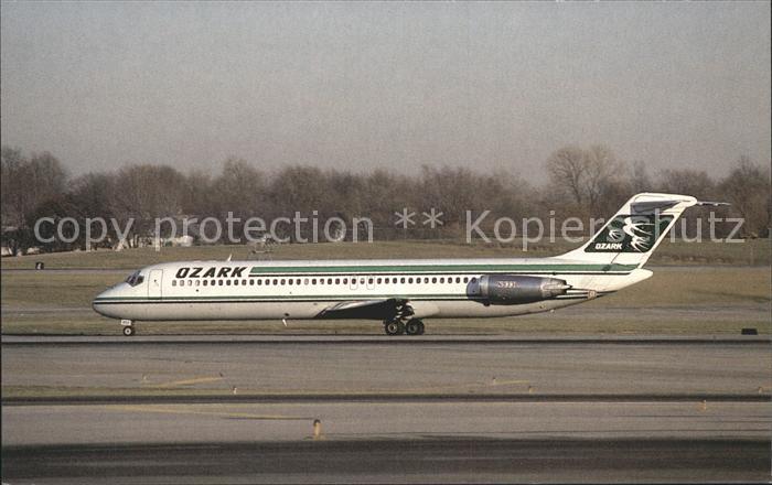 Flugzeuge Zivil Ozark Air Lines McDonnell Douglas DC-9-41 N933L-c/n 47617
