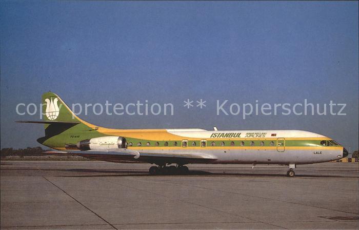 Flugzeuge Zivil Istanbul Hava Yollari Airlines Aerospitale Caravelle 10R 1C-ARIn