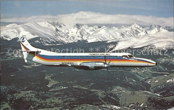 Flugzeuge Zivil Pioneer Airlines Fairchild Swearingen Metro 3 N30693