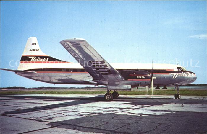 Flugzeuge Zivil Delta C. S Airlines Convair 340 N4804C c/n 51