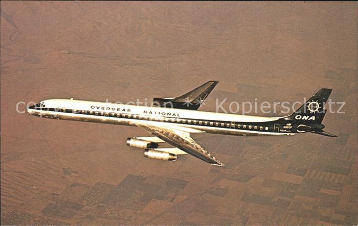 Flugzeuge Zivil ONA Overseas National Airways McDonnell Douglas DC-8-63CF N863F