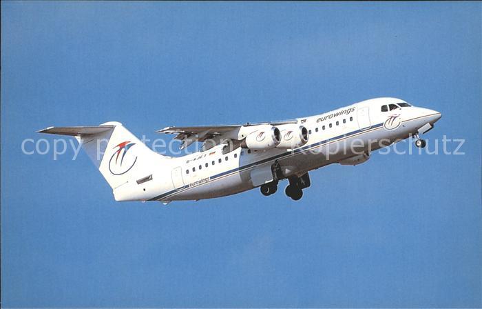 Flugzeuge Zivil Eurowings BAe 146-200 D-AJET cn E2201