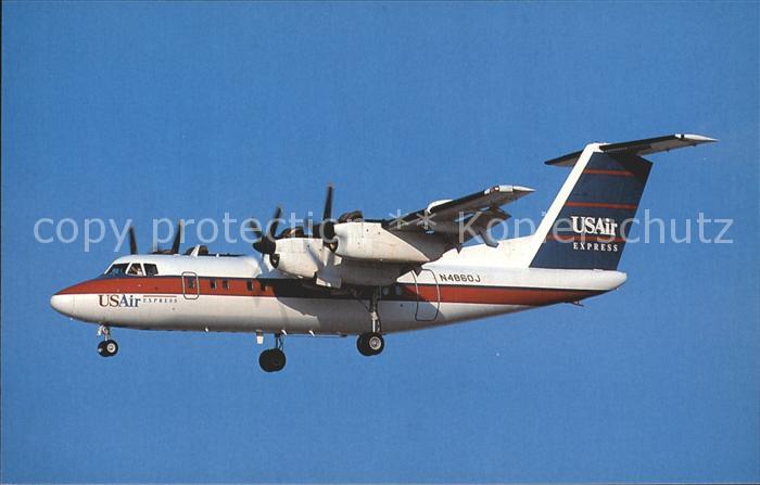 Flugzeuge Zivil USAir Express De Havilland DHC-7-102 Dash 7 N4860J cn 19