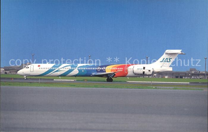 Flugzeuge Zivil JAS McDonnell Douglas MD-90-30 JA8064 cn 53354