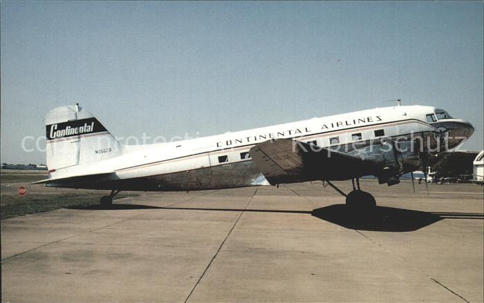 Flugzeuge Zivil Continental DC-3 N25673