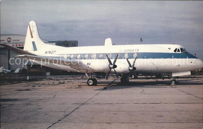 Flugzeuge Zivil New Jersey Airways VC-700 N7427