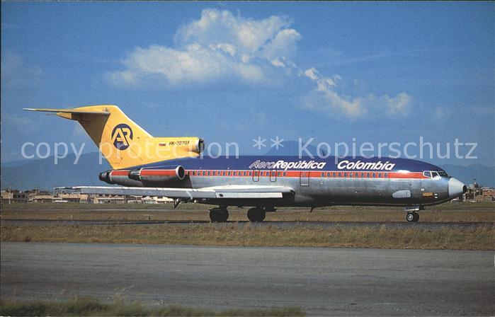 Flugzeuge Zivil Aero Republica Colombia Boeing 727-41 HK-3870X cn 20422 fn 803