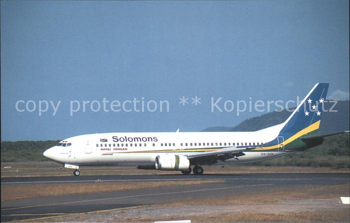 Flugzeuge Zivil Solomons Boeing 737-400 H4-SOL