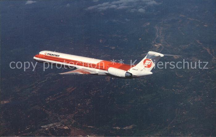 Flugzeuge Zivil Frontier McDonnell Douglas DC-9 Super 80
