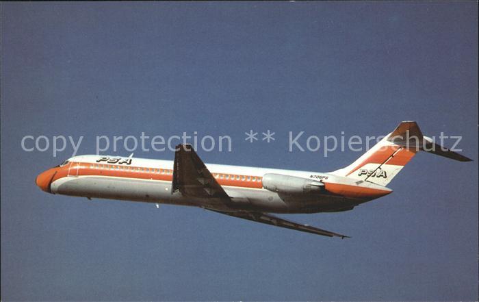 Flugzeuge Zivil PSA McDonnell Douglas DC-9-32 N706PS C/N 47020