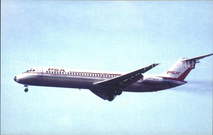 Flugzeuge Zivil PSA Pacific Southwest Airlines DC-9